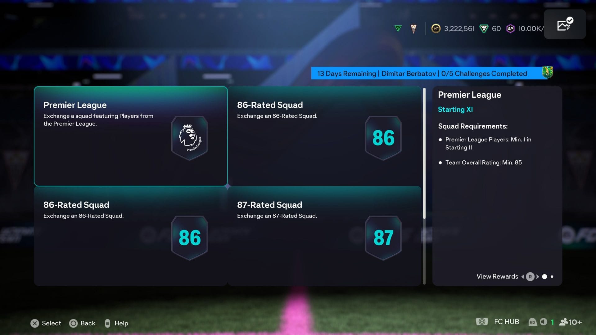 The requirements (Image via EA Sports)
