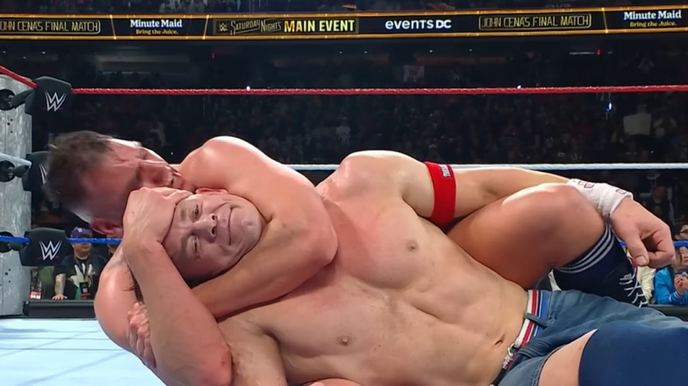 Ex-AEW star reacts to John Cena's viral moment before he tapped out in his last WWE match
