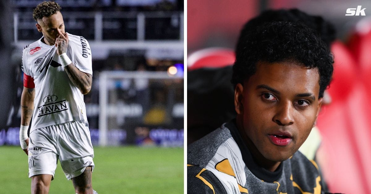 Rodrygo sends message to Neymar