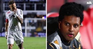 Real Madrid ace Rodrygo reacts with 5-word message after Neymar scores hat-trick for Santos to help them climb out of relegation zone