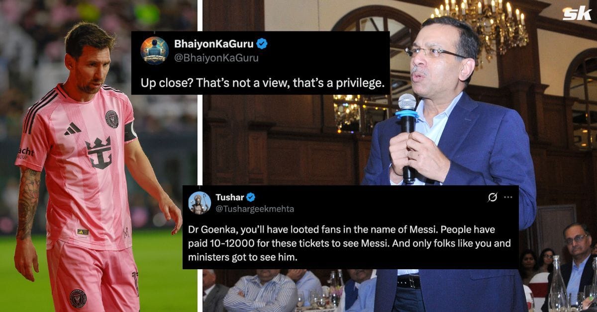 Lionel Messi fans slam Goenka after chaos