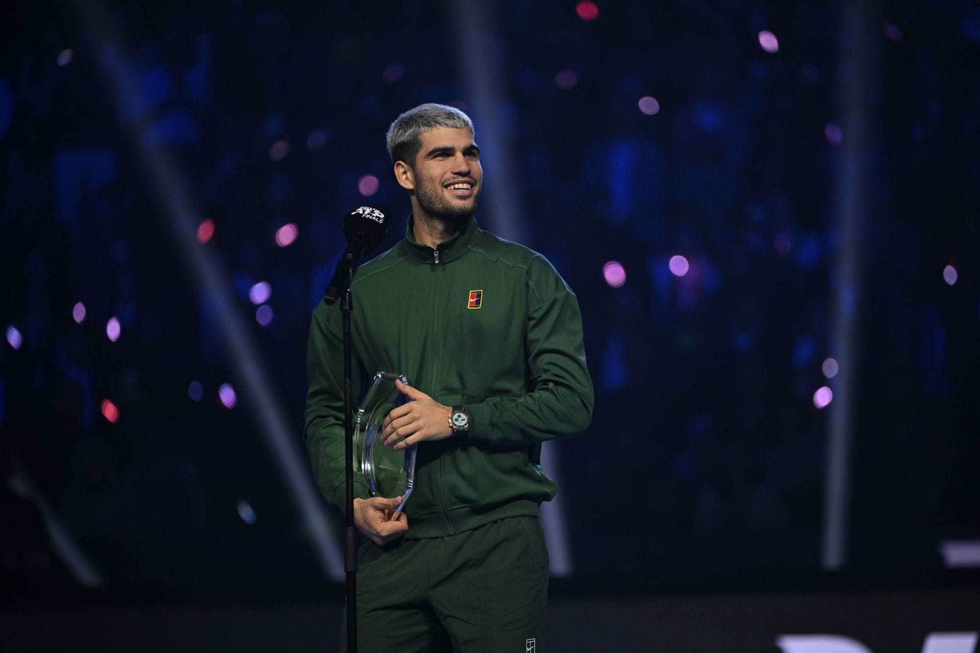 Carlos Alcaraz at the ATP Finals 2025. (Photo: Getty)