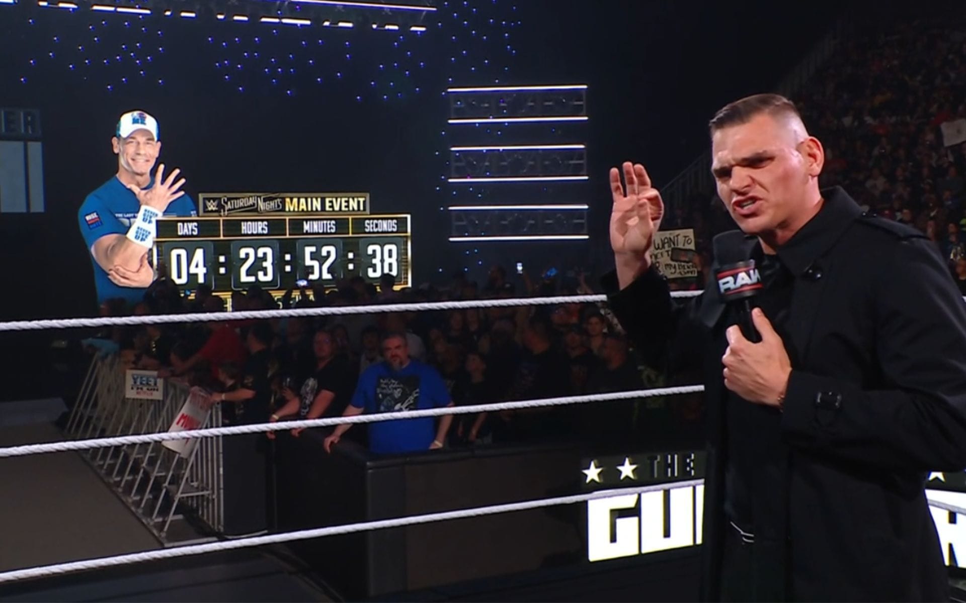 A message was sent (Picture Courtesy: WWE on Netflix)