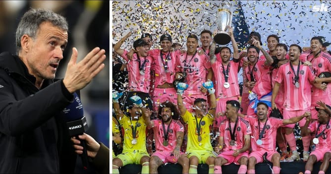 Luis Enrique comments on Lionel Messi and other Barcelona icons guiding Inter Miami to MLS Cup glory