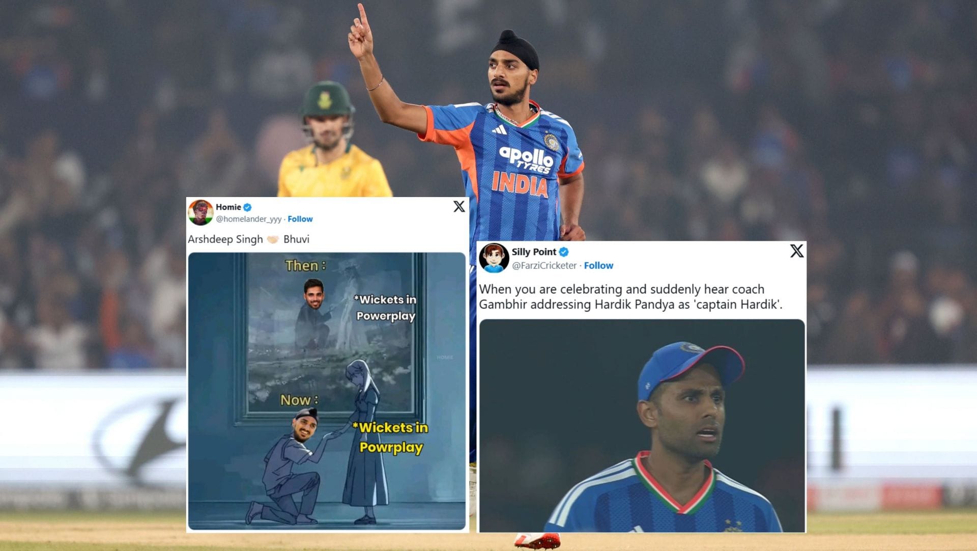 Fans react after India