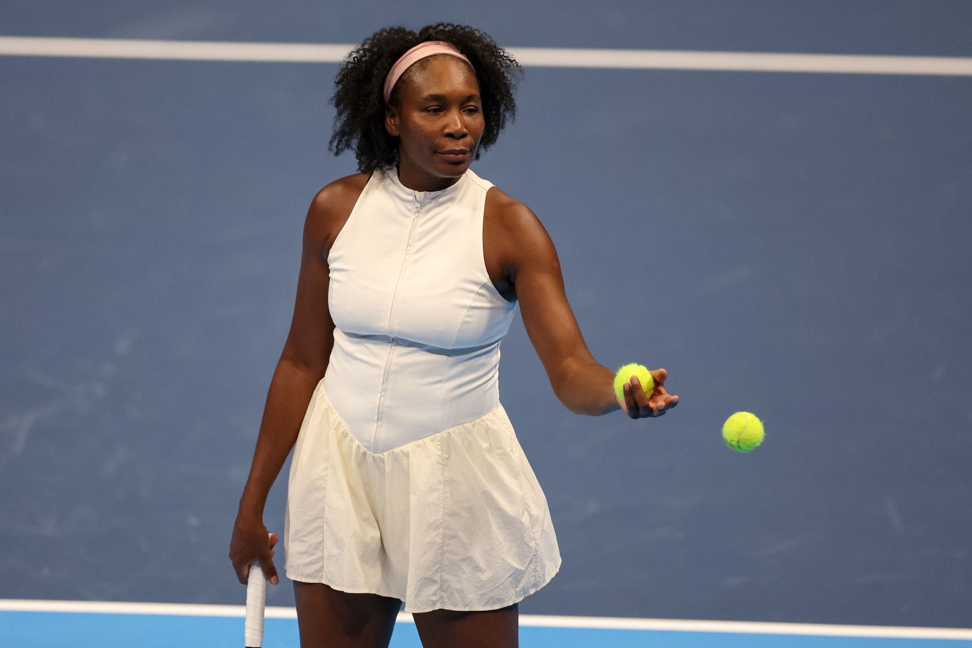 Venus Williams at the 2025 Charlotte Invitational (Source: Getty)