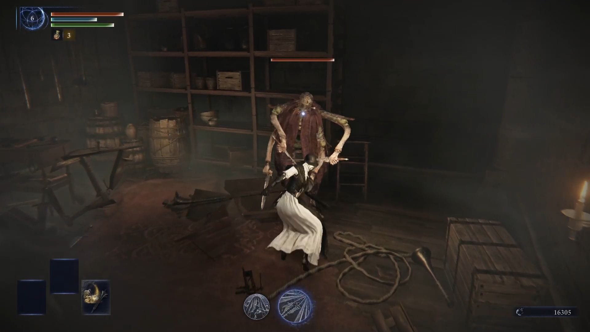 Defeat the Nighfarers using Undertaker (Image via FromSoftware)