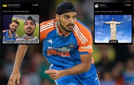 "Virat Kohli was not joking about Arshdeep Singh century" - Fans react as Indian pacer bowls 7 wide in an over during IND vs SA 2025 2nd T20I