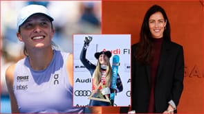 Iga Swiatek & Ana Ivanovic react to Lindsey Vonn's emotional World Cup win