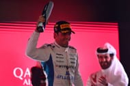 Carlos Sainz celebrates his podium finish at the 2025 F1 Qatar Grand Prix - Source: Getty