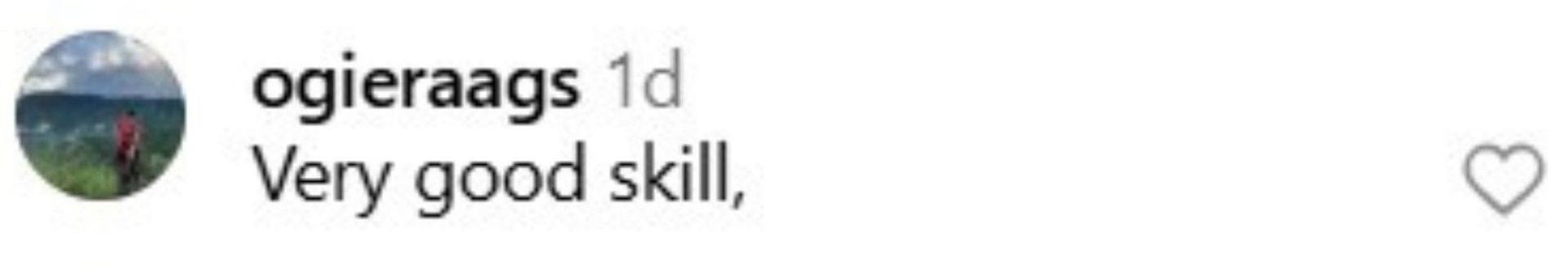 Enkh-orgil is on fire.