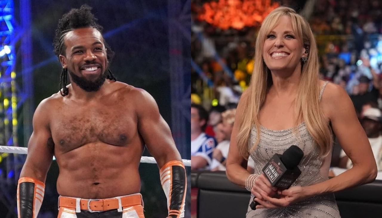 Xavier Woods (left), Lilian Garcia (right)  [Image Credits: WWE/Instagram]