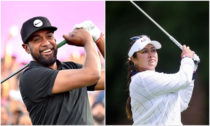 Tony Finau and Lilia Vu’s Grant Thornton Invitational 2025 team name ‘doesn't roll off the tongue perfect’