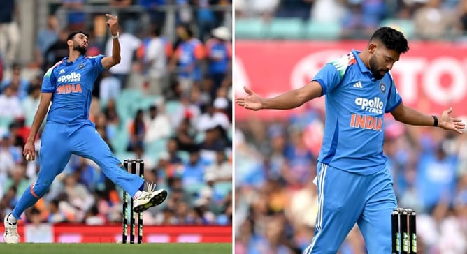 Prasidh Krishna vs Mohammed Siraj - comparing their stats after 21 ODIs