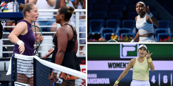 5 incidents when players lost their cool with each other in 2025 ft. Coco Gauff-Belinda Bencic, Taylor Townsend-Jelena Ostapenko