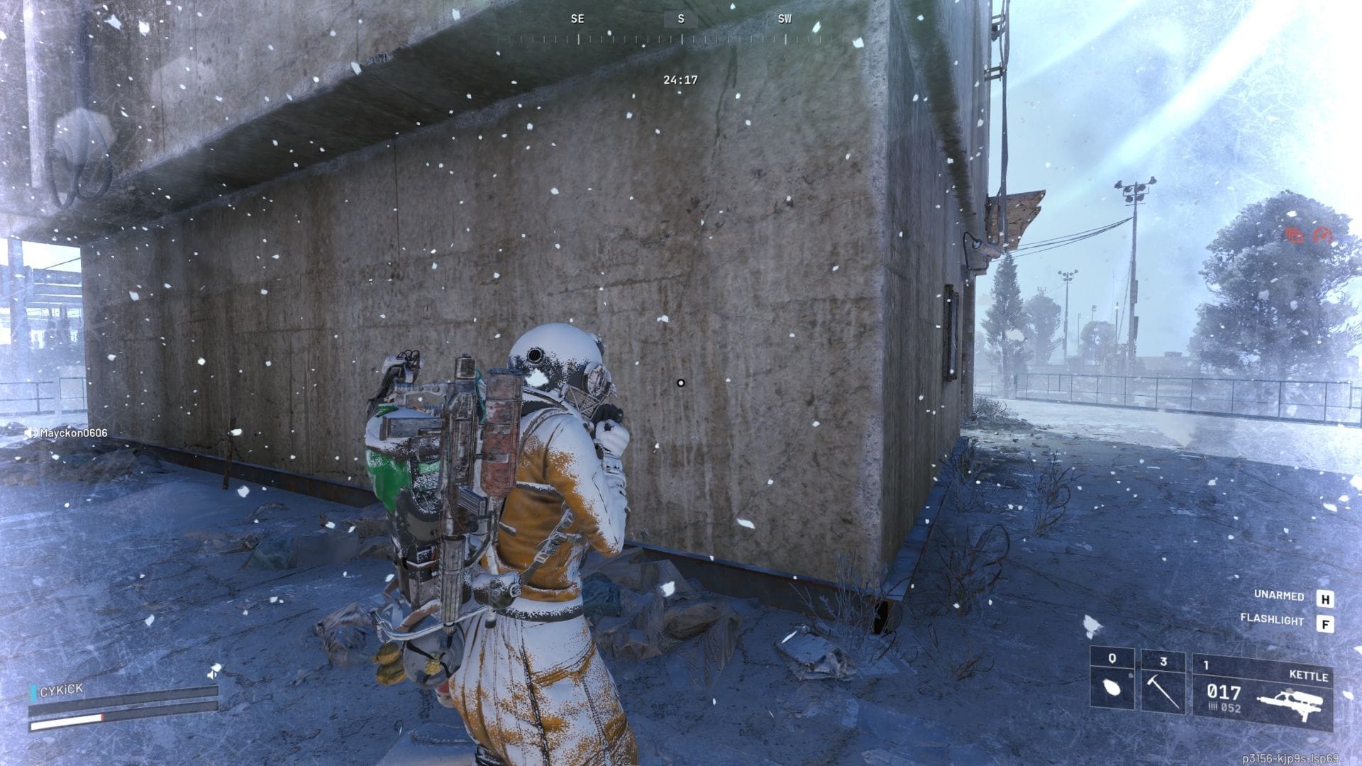 Vision impairment due to frostbite in ARC Raiders (Image via SK Gaming || Embark Studios)