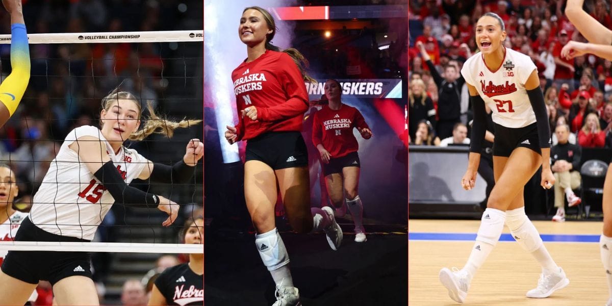 Andi Jackson, Harper Murray, and Maisie Boesiger. (Images by Getty)