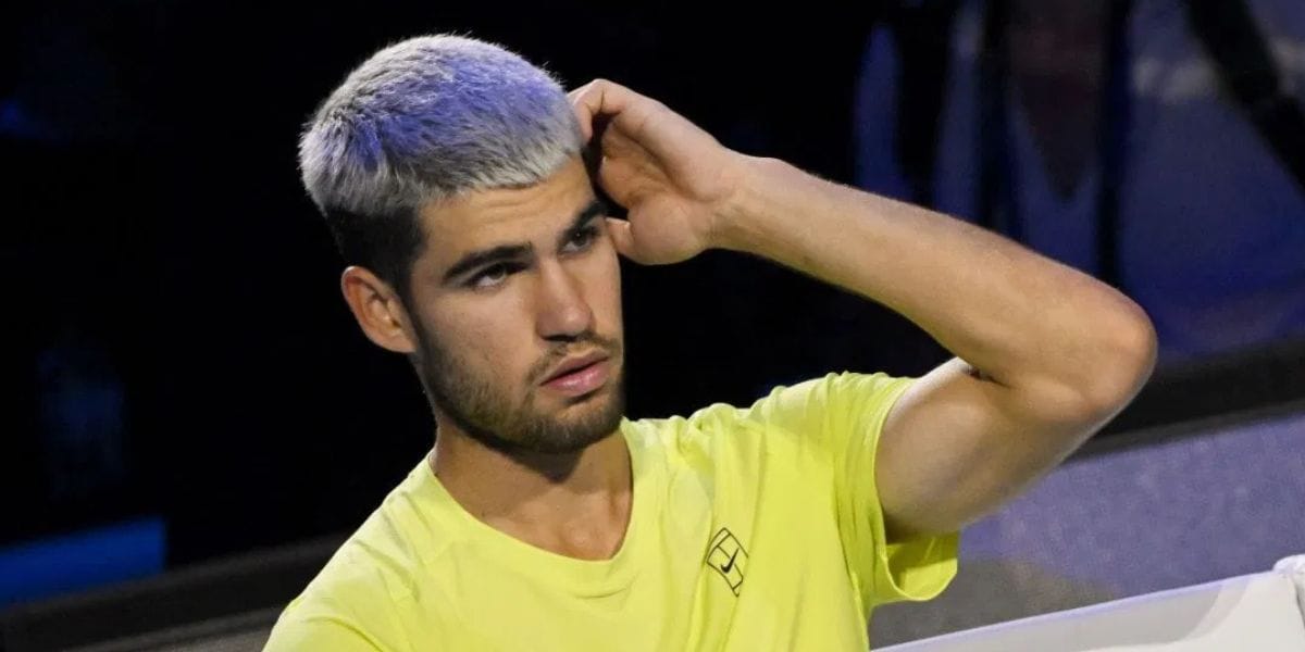 Carlos Alcaraz at the 2025 ATP Finals (Source: Getty)