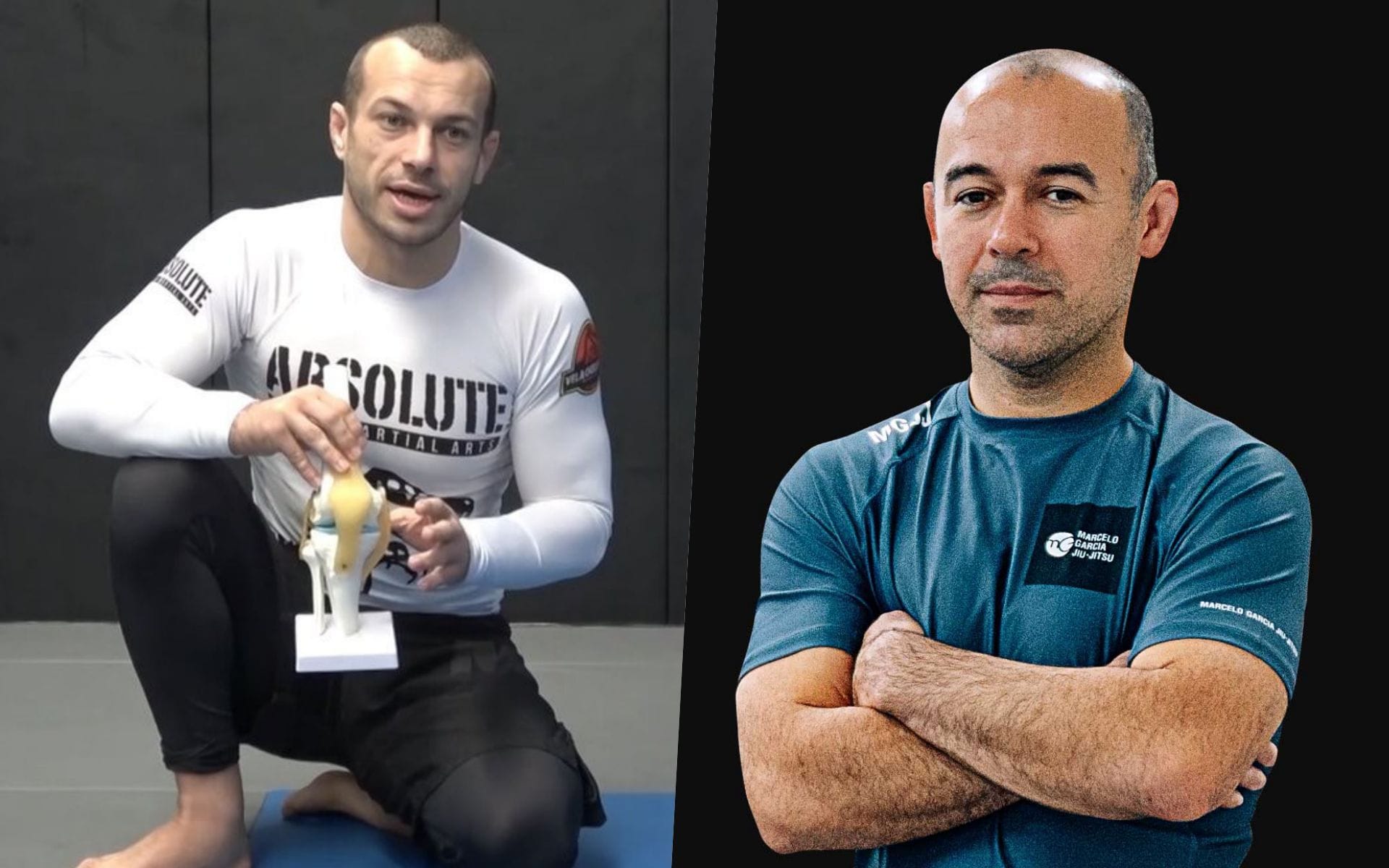 Lachlan Giles (L) vs Marcelo Garcia (R) | Image by ONE Championship
