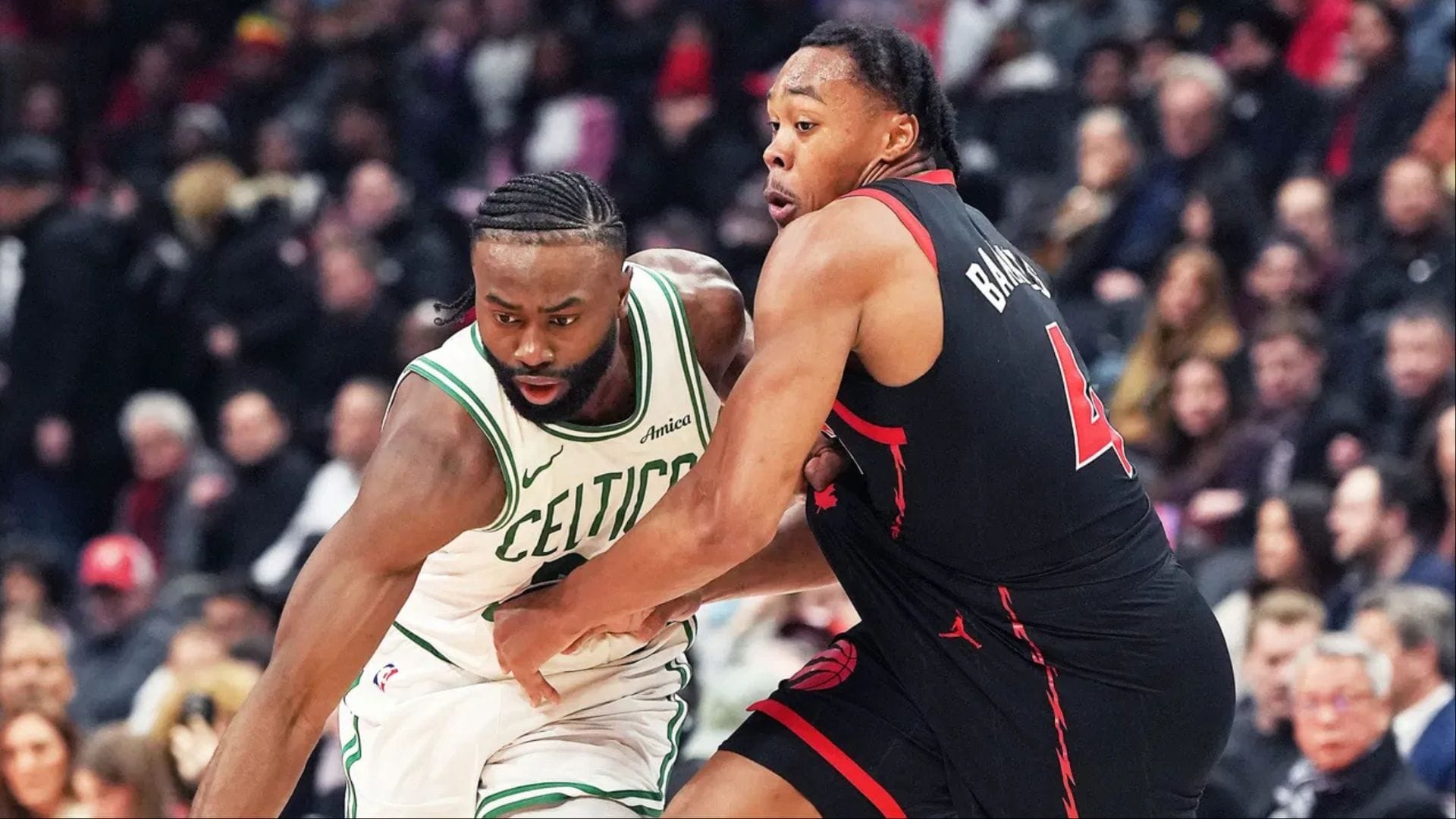 Jaylen Brown Raises Eyebrows With Wild Comment on Scottie Barnes