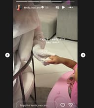 Tyreek Hill’s ex-wife, Keeta Vaccaro, shares an adorable video with daughter Capri/@keeta_vaccaro