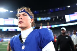 "Jaxson Dart has about 2 more years in NFL": Shannon Sharpe torches Giants QB over controversial playstyle after taking scary hit vs. Patriots