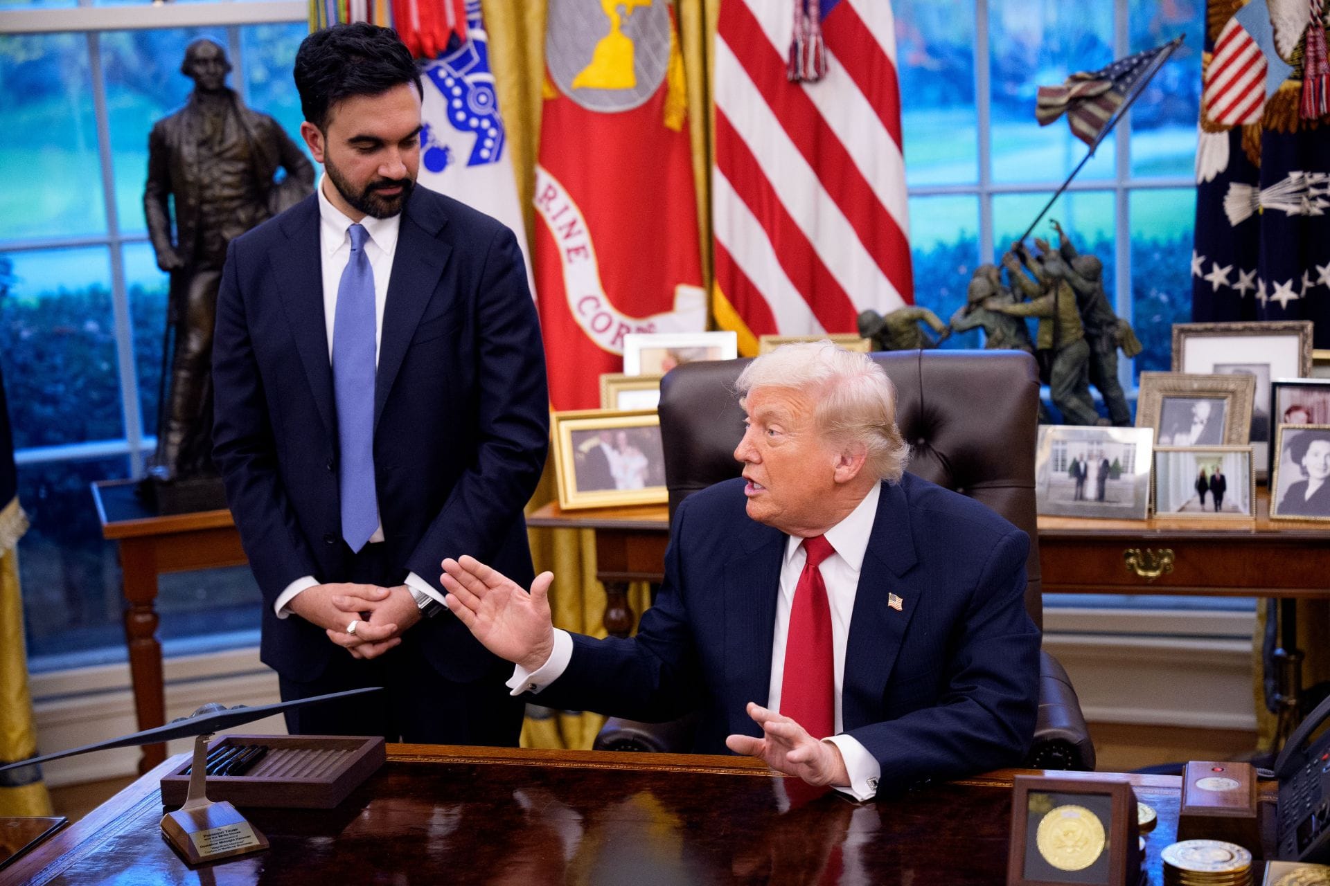 New York City Mayor-Elect Zohran Mamdani Meets With President Trump At The White House - Source: Getty
