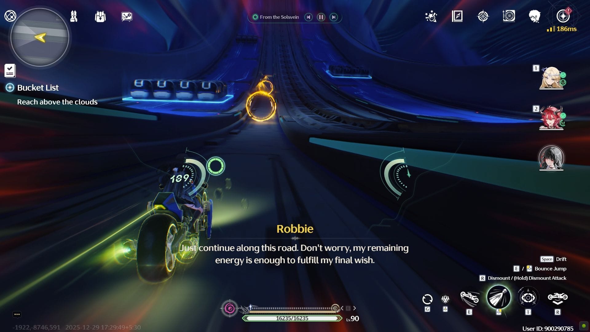 Reach above the clouds (Image via Kuro Games)