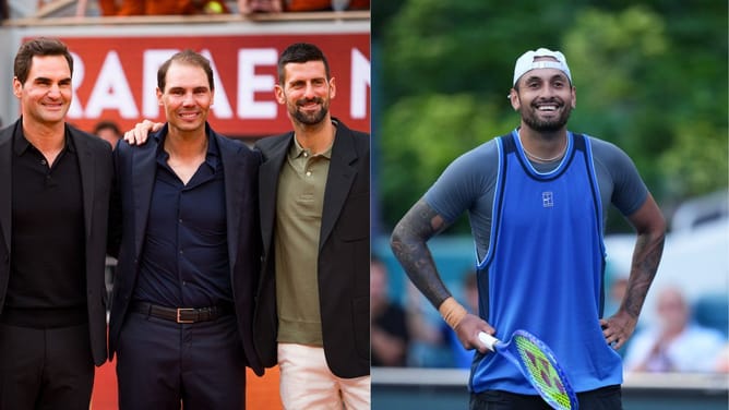 "Nick Kyrgios plays victim card all the time" - Ex-American pro explains why Aussie is as popular as Nadal, Djokovic & Federer