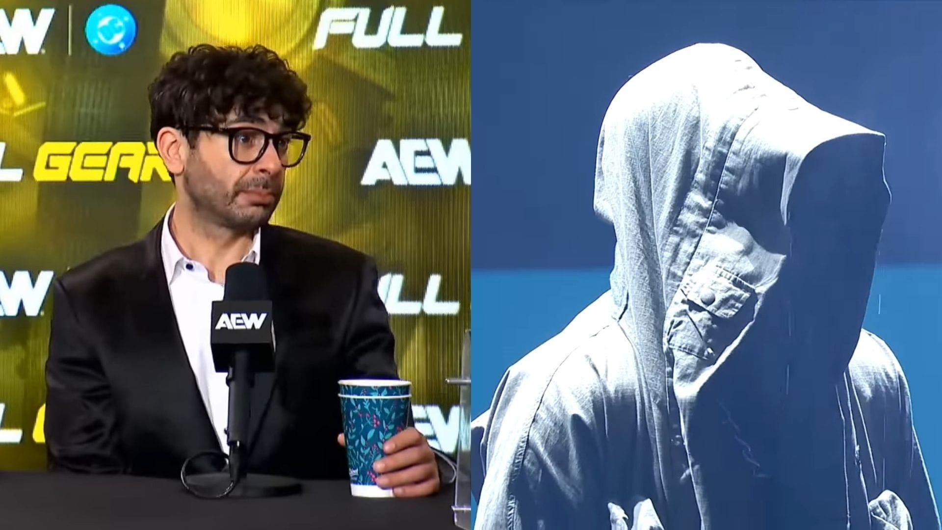 The All Elite Wrestling President Tony Khan (Images via AEW