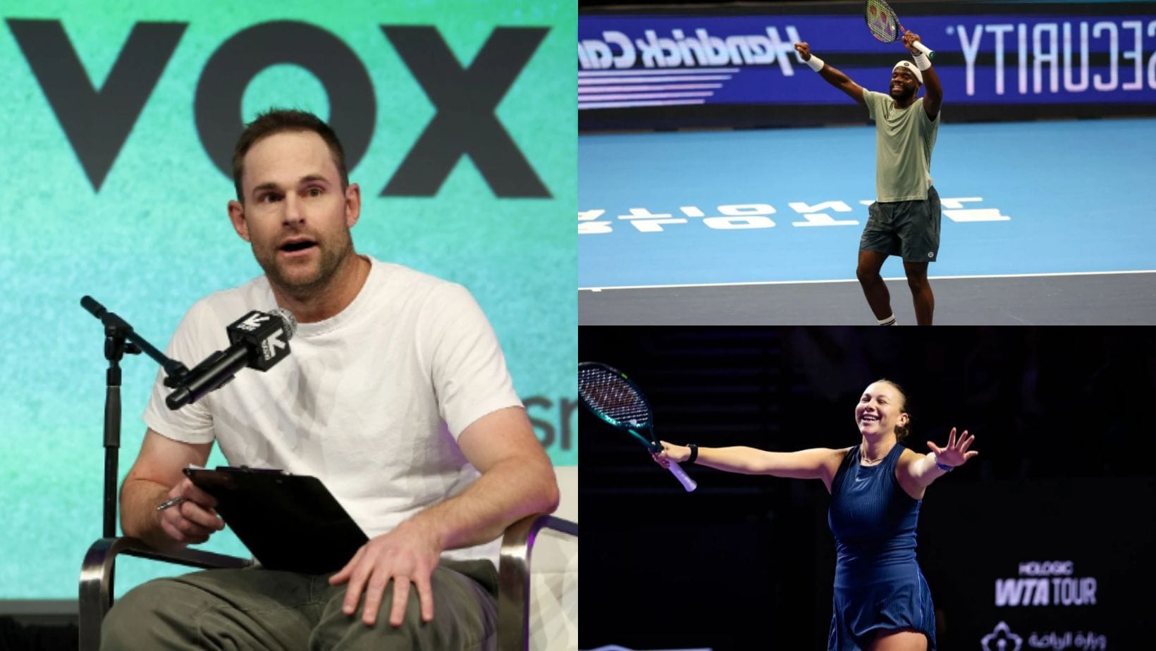 Andy Roddick pinpoints what Frances Tiafoe can learn from Amanda Anisimova (Image Source: Getty)