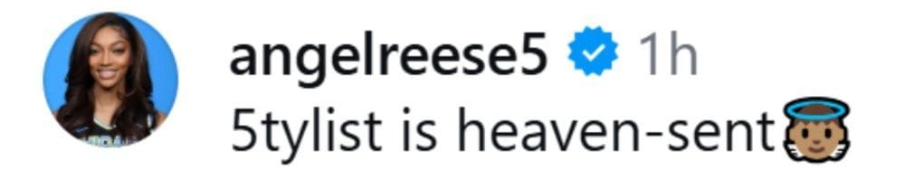 Angel Reese replies to Wendell Carter Jr. (Photo: @wendellcarterjr on Instagram)