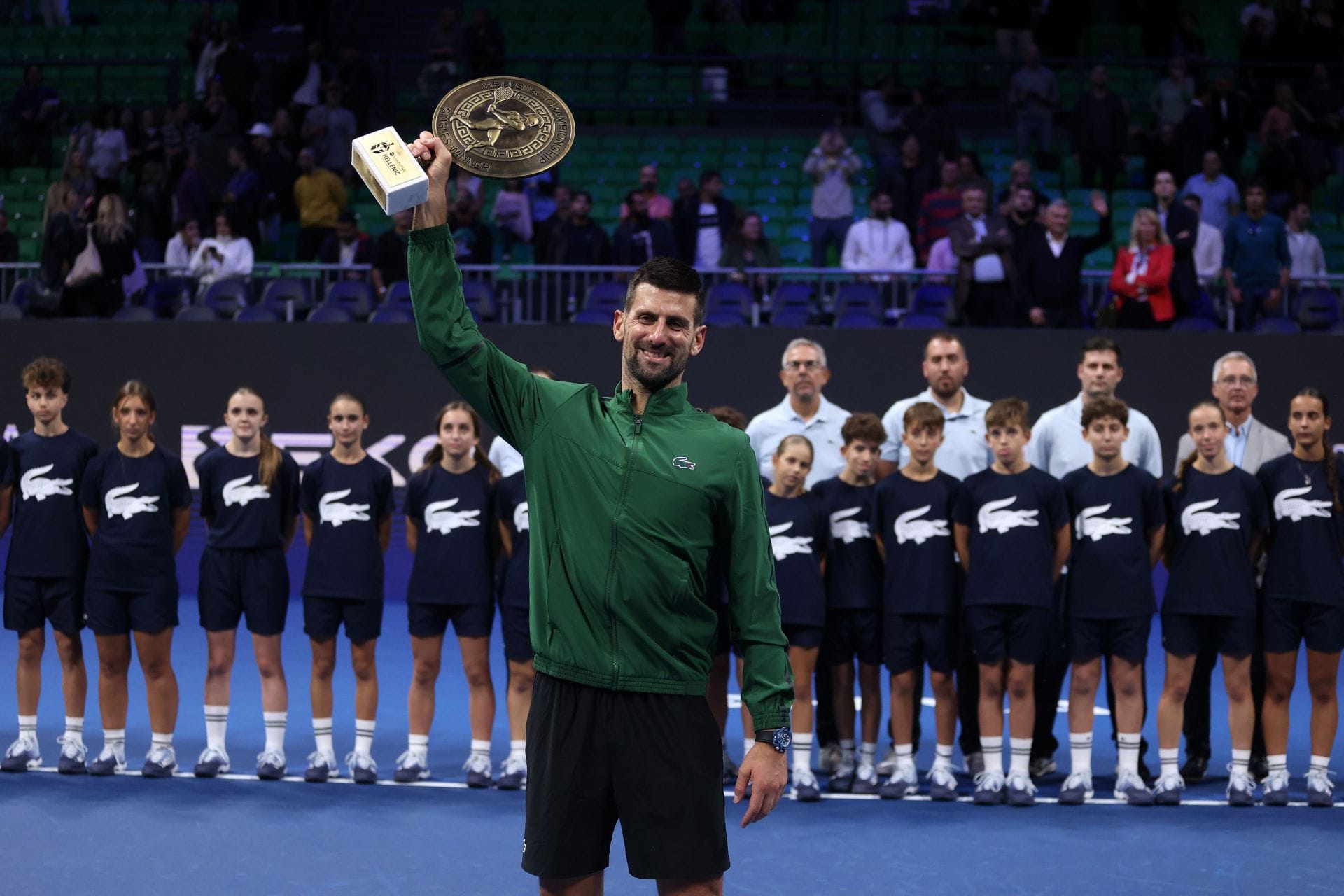 Novak Djokovic vs Yannick Hanfmann - ATP 250 tournament - Source: Getty