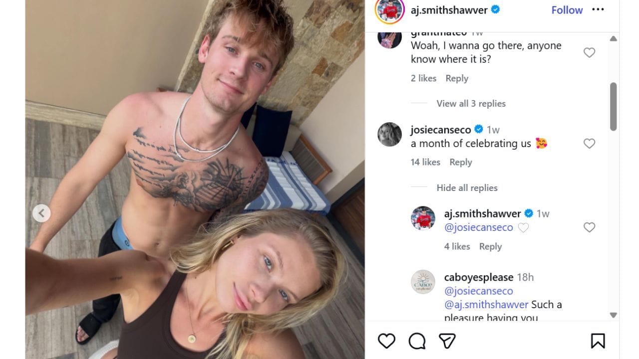 (Image source: @aj.smithshawver/Instagram)