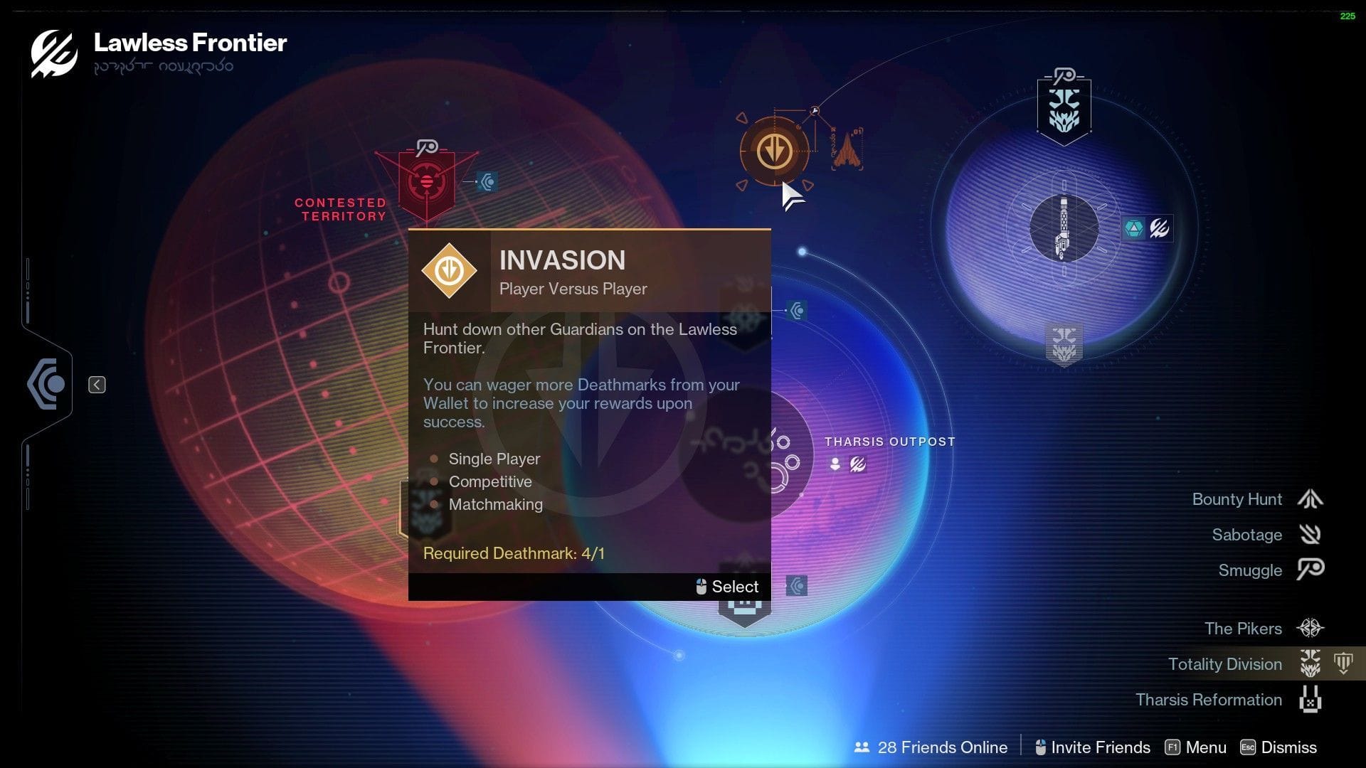 Invasion mission in the Lawless Frontiers of Destiny 2 (Image via Bungie)