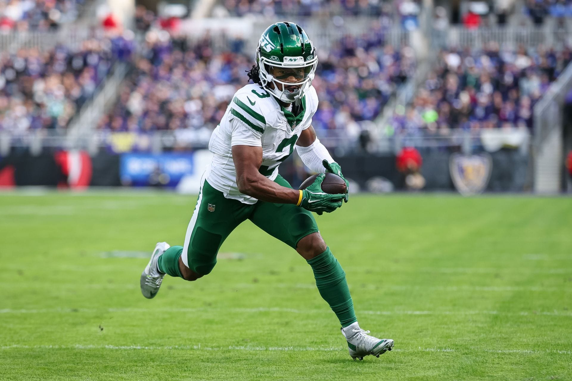 John Metchie III at New York Jets v Baltimore Ravens - NFL 2025 - Source: Getty