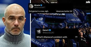 “Deserves better”, “What is wrong with Maresca?” - Chelsea fans furious with attacker not being part of starting line-up to face Everton