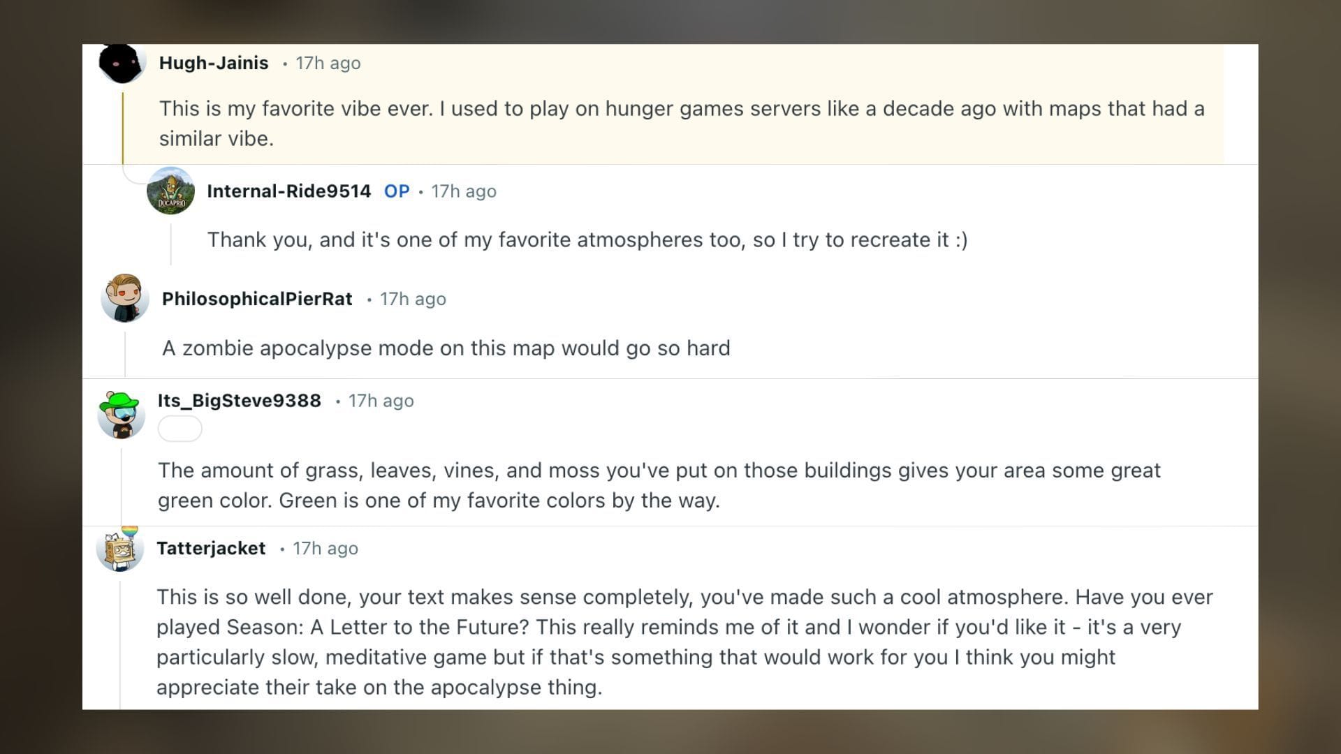 Minecraft fan builds an inspiring post-apocalyptic city worth seeing 1 Redditors React to Abandoned Town Building in Game (Image via Reddit)