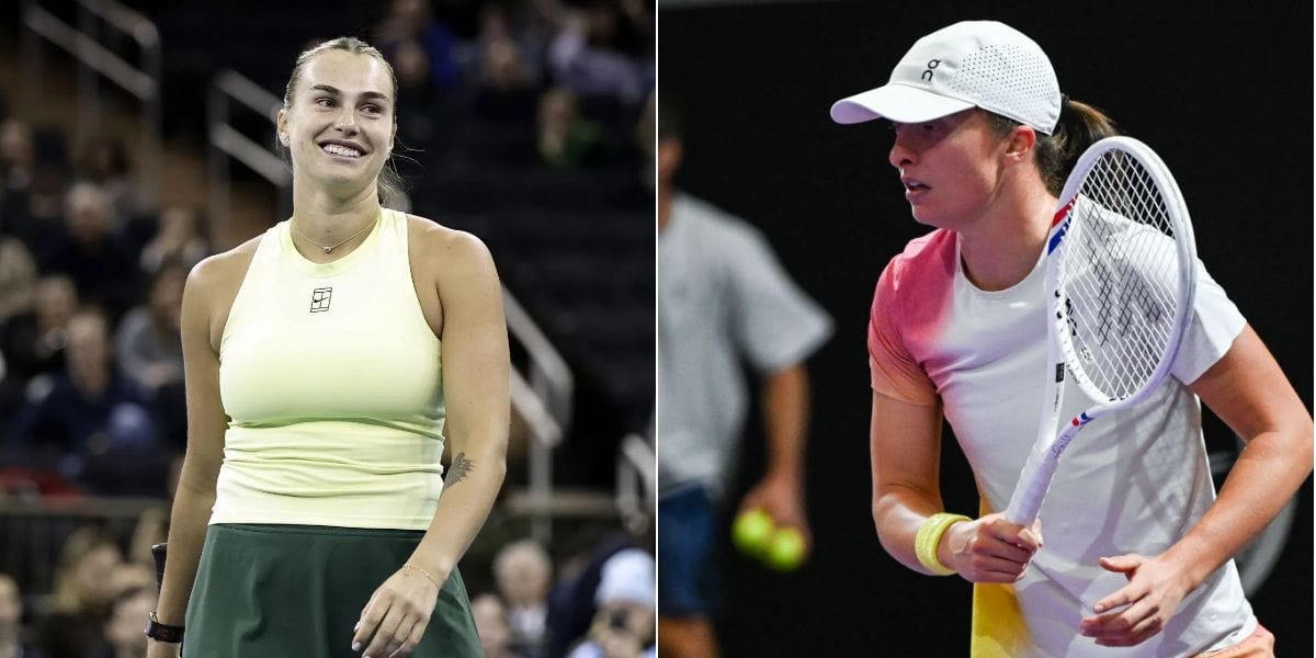 Aryna Sabalenka and Iga Swiatek on tour - Image Source - Getty