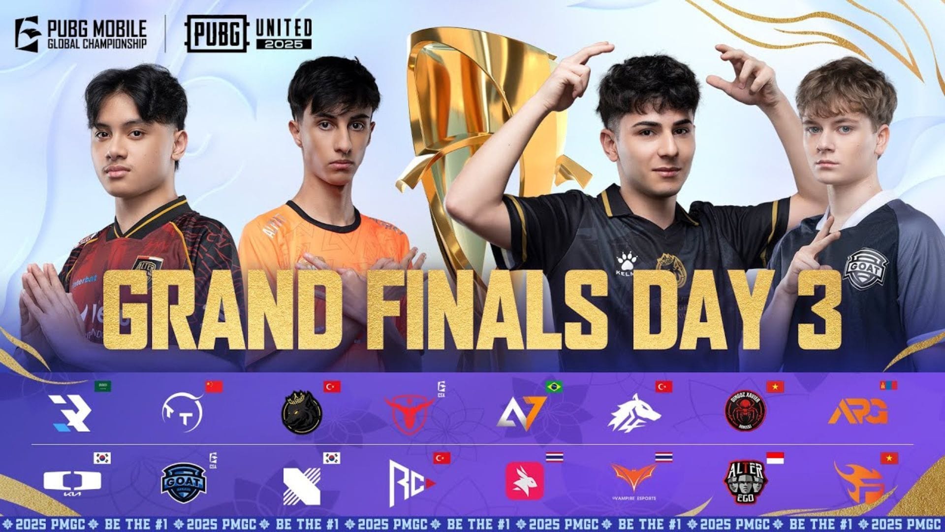 PMGC 2025 Grand Finals Day 3: Smash Rule, teams, and schedule