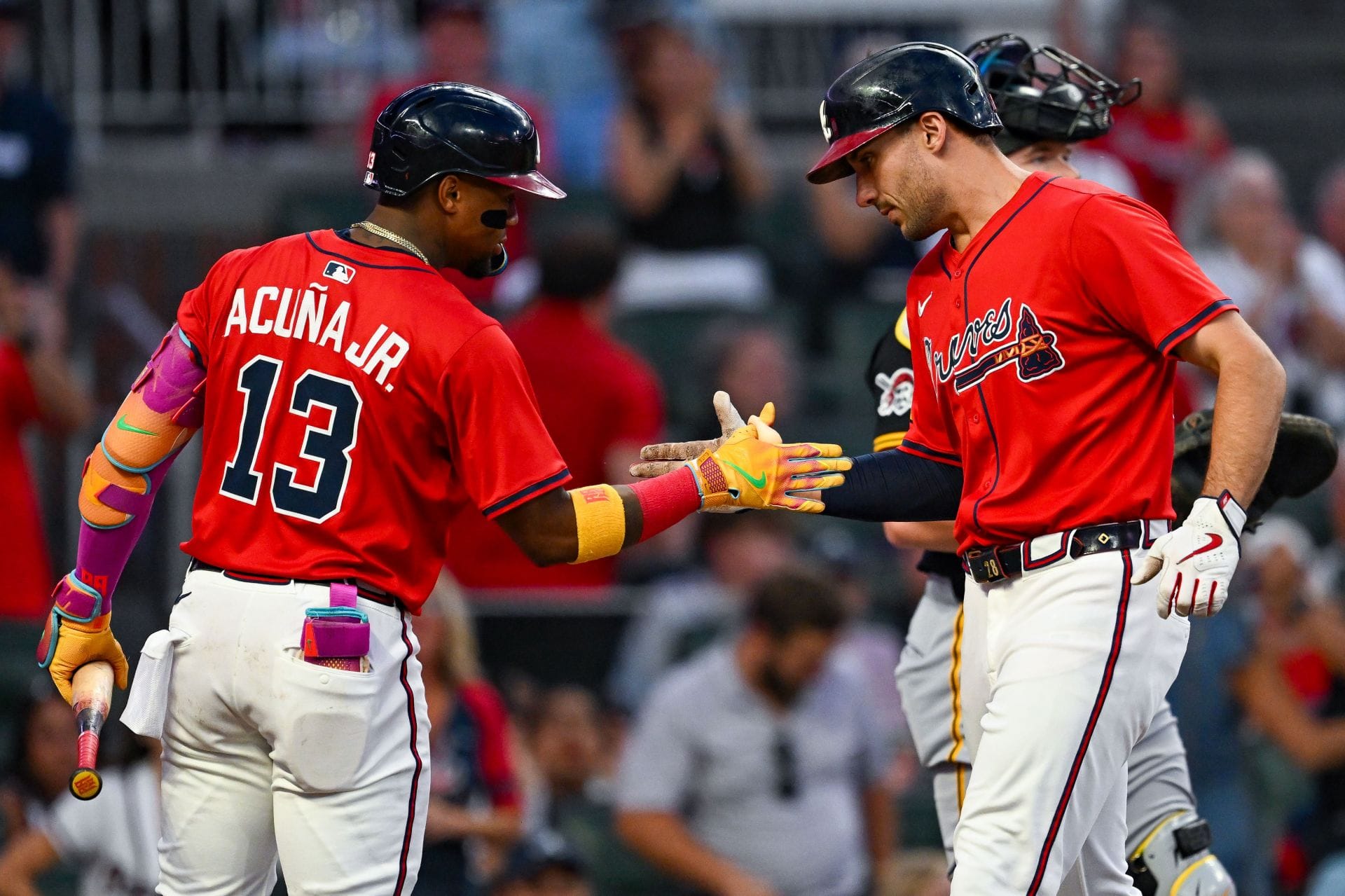 Ronald Acuna Jr. (L), Matt Olson (R) - Source: Getty