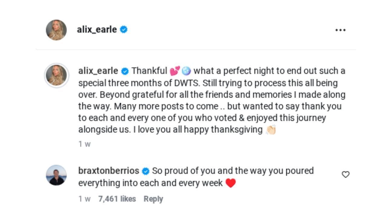 Source: (Via Instagram/ @alix_earle)