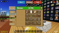 The Recipe menu (Image via Roblox)