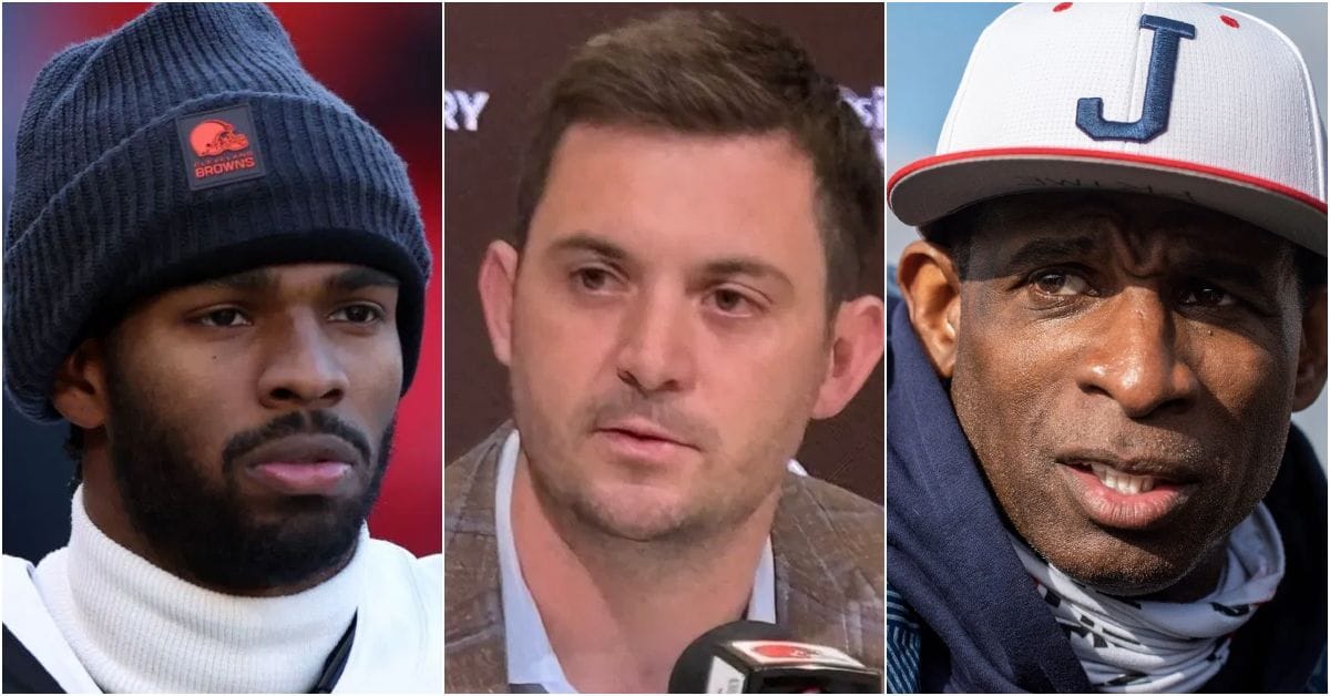 Deion Sanders seemingly takes shots at Browns OC for Shedeur's horrible 3-INT performance in embarrassing loss to Bears