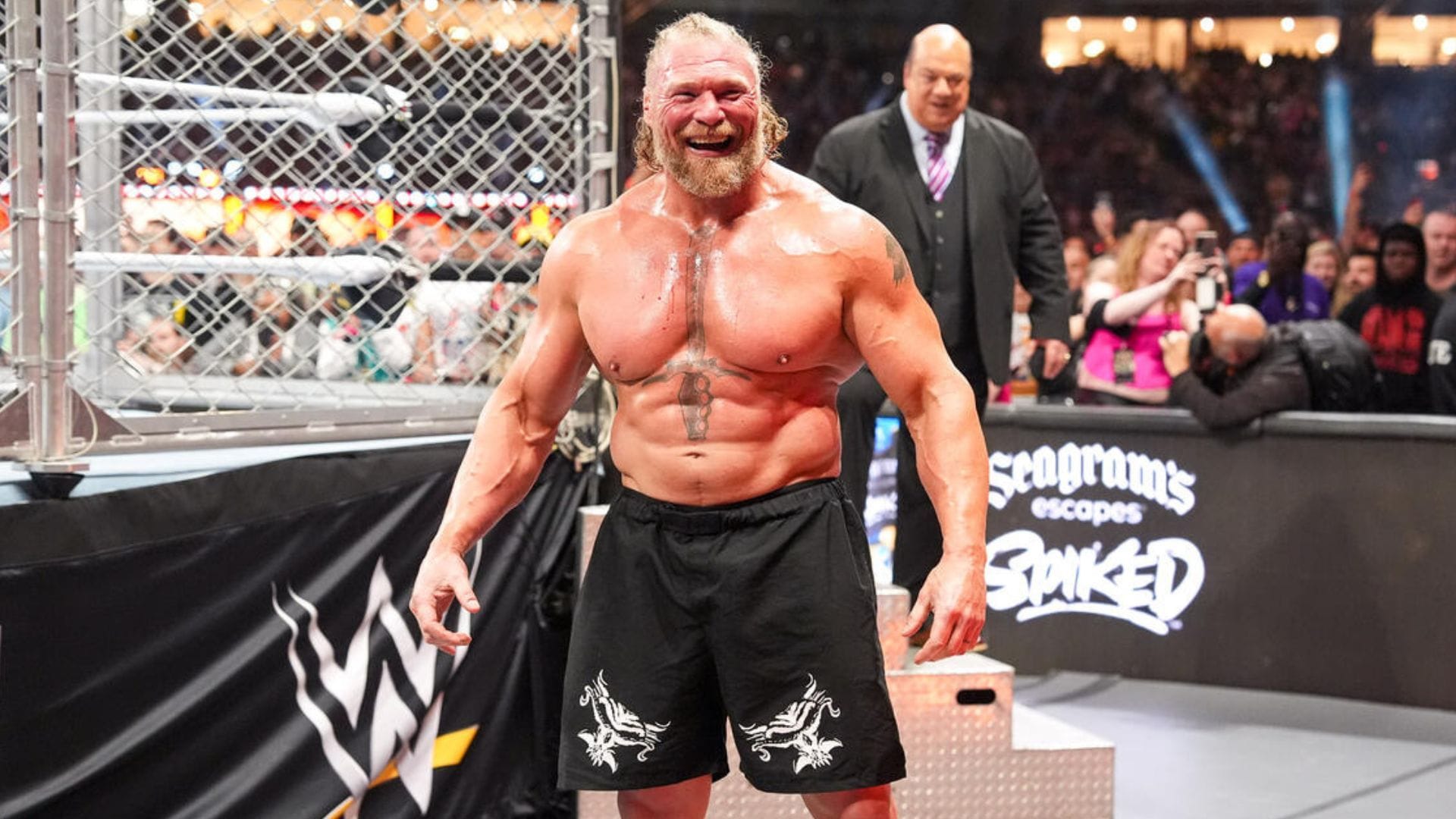 Brock Lesnar at WWE Survivor Series 2025! [Image credit: WWE.com]