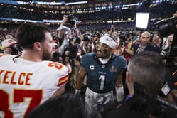 "Lot of what the f*ck plays": Travis Kelce doesn't mince words about Jalen Hurts' "f*cking ridiculous" showing in Eagles' 22-19 loss to Chargers