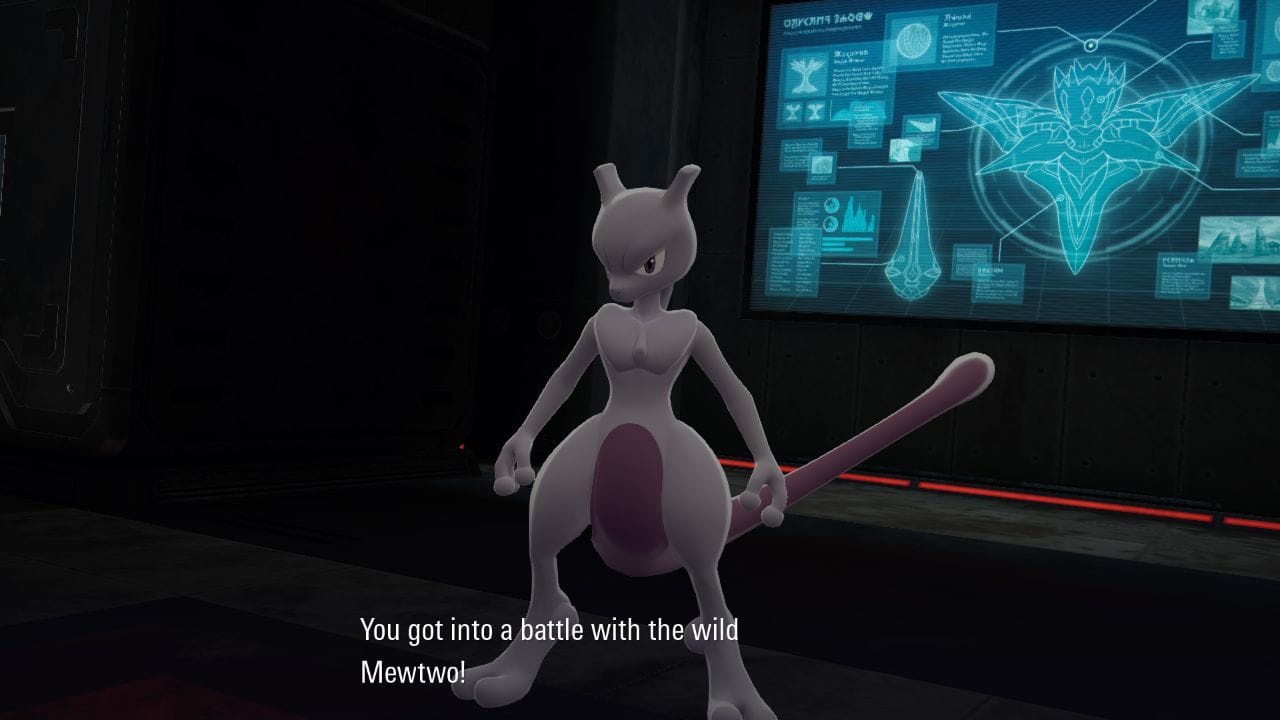 Mewtwo encounter (Image via TPC)