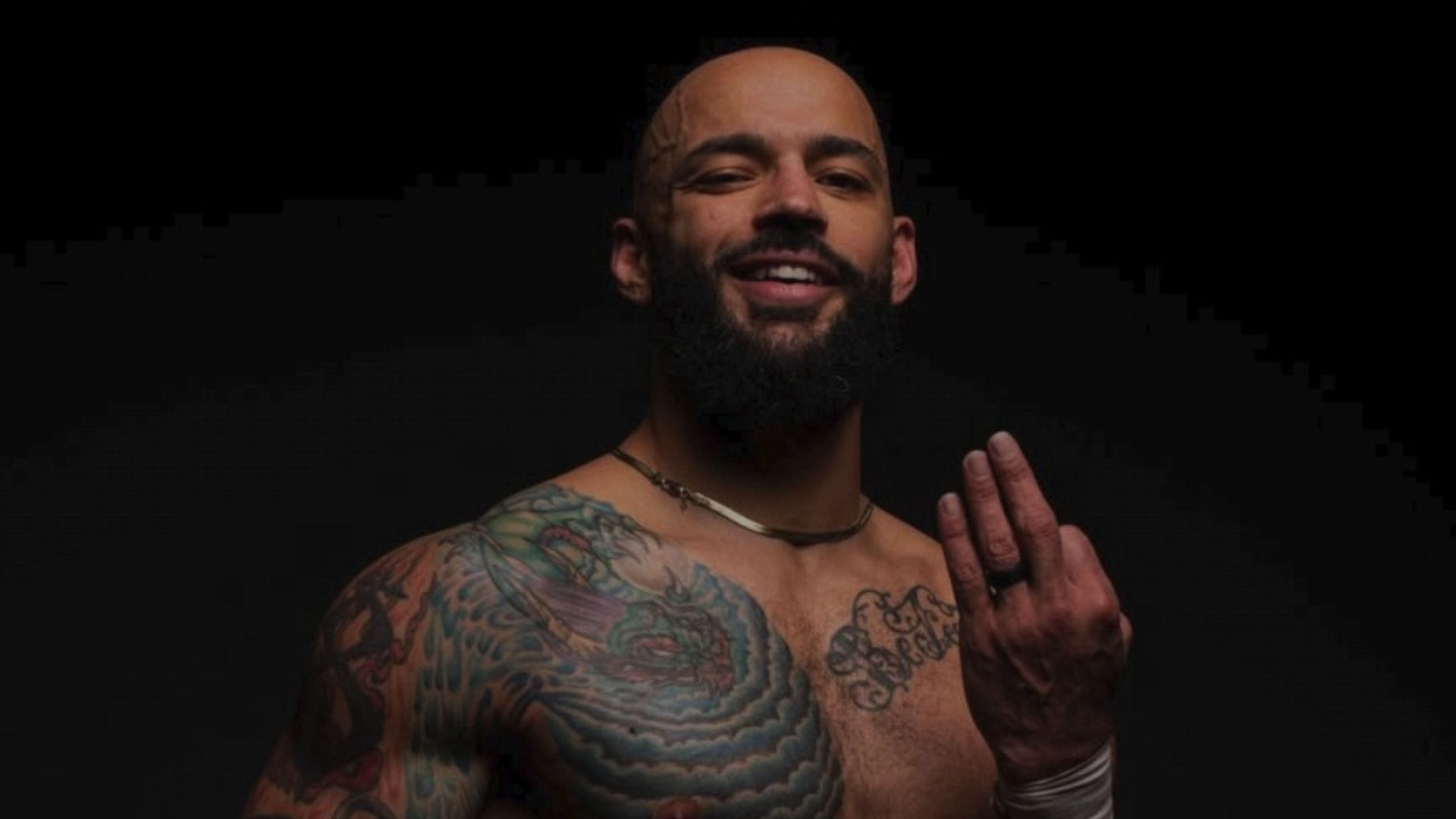 The Inaugural AEW National Champion Ricochet (Image via his Instagram)