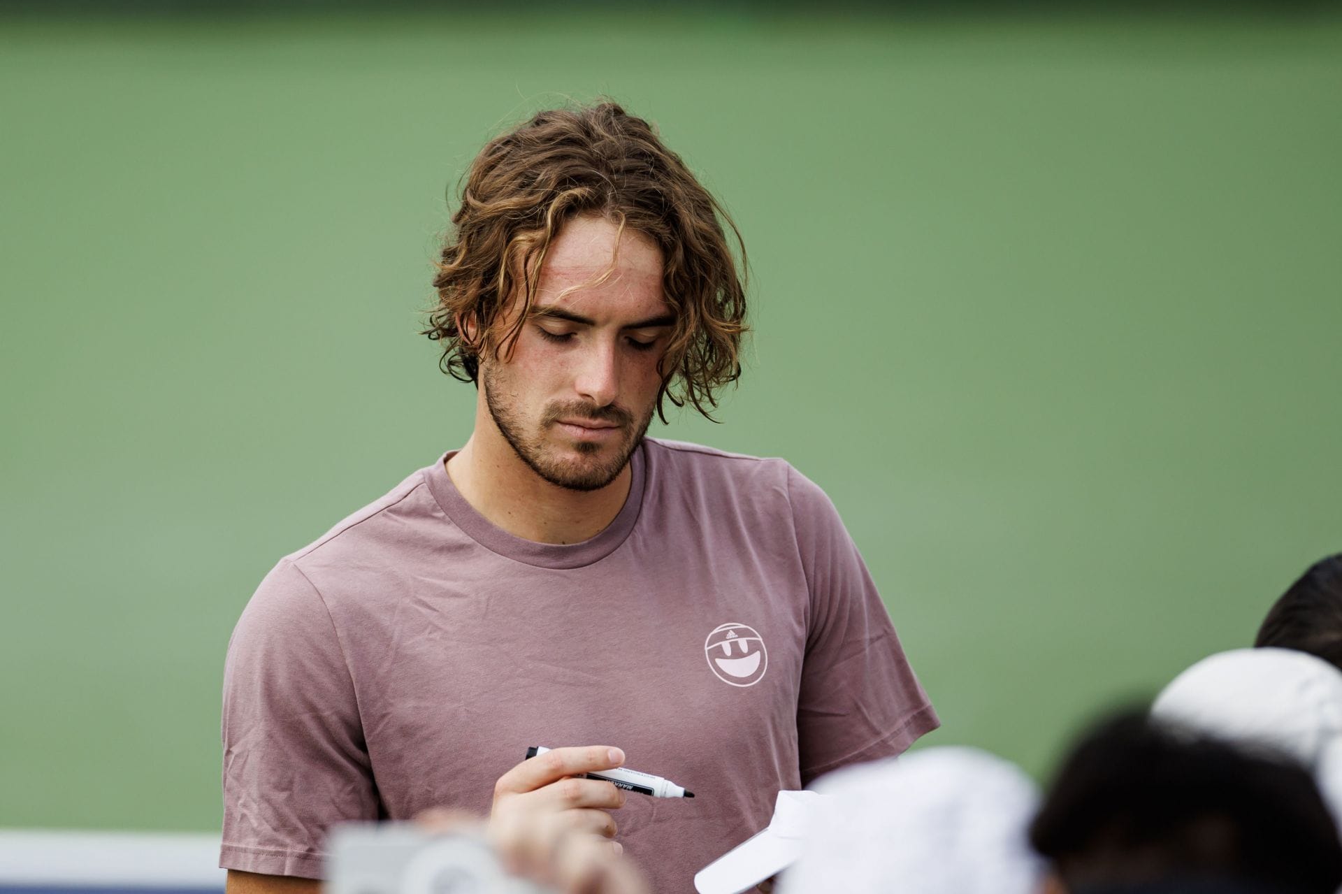 Stefanos Tsitsipas recently reunited with his father. (Source: Getty)