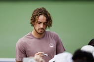 Stefanos Tsitsipas recently reunited with his father. (Source: Getty)